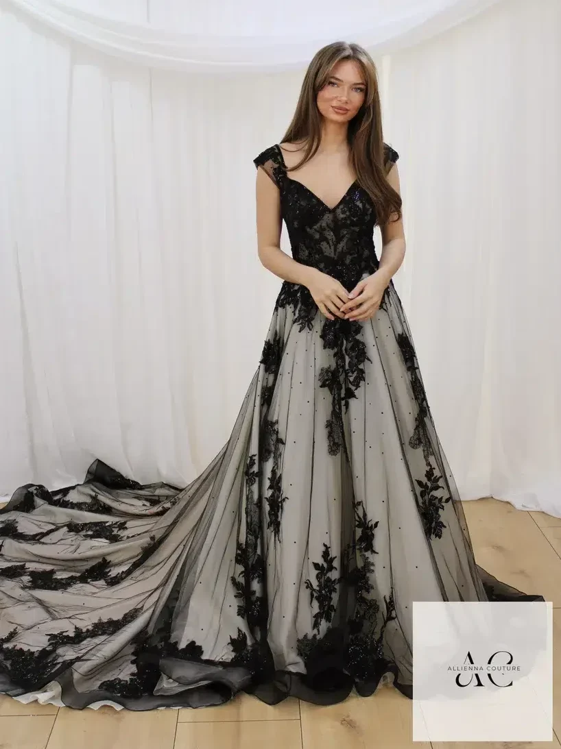 Du betrachtest gerade Schwarze Brautkleider: Die edle Alternative zum weißen Brautkleid